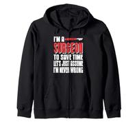 C'est drôle, Je suis Chirurgien pour Gagner du Temps, supposons Simplement Que C'est Un Cadeau Sweat à Capuche