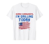 C'est drôle, je suis en train de griller les communistes aujourd'hui T-Shirt