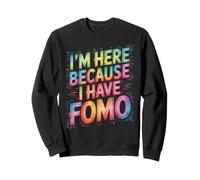 C'est drôle, Je suis Ici Parce Que J'Ai Le FOMO Queen Summer Crypto Club Sweatshirt