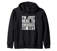 C'est drôle, je suis juste là pour embarrasser ma femme en disant une blague sur mon mari Sweat à Capuche