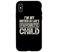 C'est drôle, Je suis Le Beau-Fils préféré de ma Belle-mère Coque pour iPhone X/XS