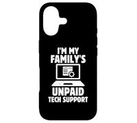 C'est drôle, Je suis Le Support Technique Non rémunéré de ma Famille Coque pour iPhone 17