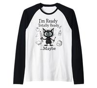 C'est drôle, Je suis prêt, Peut-être la rentrée Scolaire, Professeur drôle, Hommes et Femmes Manche Raglan