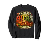 C'est drôle, Je suis prêt pour Les fêtes d'automne avec des citrouilles Sweatshirt