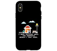 C'est drôle, Je suis Sortie Une Fois Que Les graphismes n'étaient Pas très Bons Coque pour iPhone X/XS