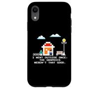 C'est drôle, Je suis Sortie Une Fois Que Les graphismes n'étaient Pas très Bons Coque pour iPhone XR