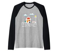 C'est drôle, Je suis Sortie Une Fois Que Les graphismes n'étaient Pas très Bons Manche Raglan