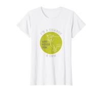 C'est drôle, Je suis Un Cow-Boy Qui n'a jamais vu de Vache T-Shirt Graphique avec Valeur