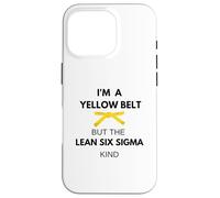 C'est drôle, je suis une ceinture jaune mais c'est du genre Lean Six Sigma Coque pour iPhone 16 Pro