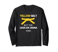 C'est drôle, Je suis Une Ceinture Jaune mais C'est du Genre Lean Six Sigma Manche Longue