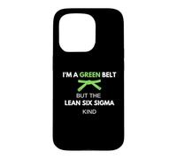 C'est drôle, Je suis Une Ceinture Verte mais du Genre Lean Six Sigma Coque pour iPhone 15 Pro
