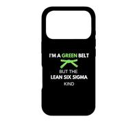 C'est drôle, Je suis Une Ceinture Verte mais du Genre Lean Six Sigma Coque pour iPhone 17 Pro