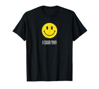 C'est drôle, Je Te déteste, Happy Face T-Shirt