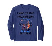 C'est drôle, je veux arrêter de philosopher, mais je veux Kant Philosophie C Manche Longue