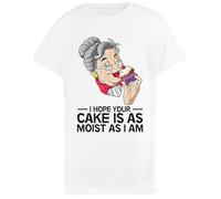 C'est Drôle, J'espère Que Ton Gâteau Est Aussi Moelleux Que Moi T-Shirt Enfant Basic Coton Blanc