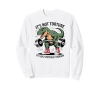 C'est drôle, Juste de la physiothérapie, Pas de la Torture PT PTA Dino Recovery Sweatshirt