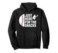 C'est drôle, Juste Ici pour Les Snacks, Une Blague de Baseball Sweat à Capuche