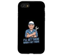 C'est drôle, j'y arriverai Quand j'y arriverai, Sarcastique Coque pour iPhone SE (2020) / 7/8