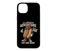 C'est drôle, Le 4 Juillet, Jour de l'indépendance, Mauvais Jour pour être Un Hot-Dog Coque pour iPhone 14 Plus