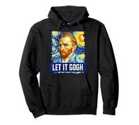 C'est drôle, Let It Go, inspiré de la légendaire Nuit étoilée de Van Gogh Sweat à Capuche