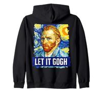 C'est drôle, Let It Go, inspiré de la légendaire Nuit étoilée de Van Gogh Sweat à Capuche