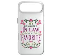 C'est drôle, ma Belle-Fille est ma Famille Florale préférée Coque pour iPhone Air