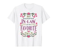C'est drôle, ma Belle-Fille est ma Famille Florale préférée T-Shirt