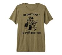 C'est drôle ma chèvre et Je Parle de toi T-Shirt Haut de Gamme