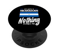 C'est drôle, ma Femme est nicaraguayenne, Rien ne m'effraie PopSockets PopGrip Adhésif