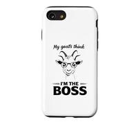 C'est drôle, Mes chèvres pensent Que Je suis Le Patron Coque pour iPhone SE (2020) / 7/8