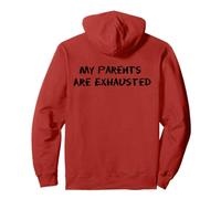 C'est drôle, mes parents sont épuisés pour les mamans et les papas fatigués Sweat à Capuche