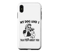 C'est drôle Mon Chien Boxer et Je Parle de toi Coque pour iPhone XS Max