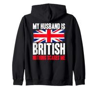C'est drôle, Mon Mari est Britannique, Rien ne m'effraie Sweat à Capuche