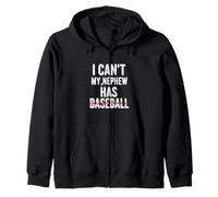 C'est drôle, Mon Neveu a Un Dicton Sarcastique sur Le Baseball Sweat à Capuche