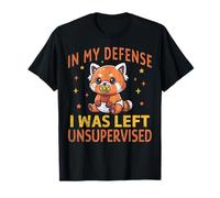 C'est drôle, on m'a laissé sans Surveillance, Un Joli Panda Roux T-Shirt