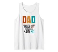 C'est drôle, Papa Qui Dit Toujours Oui Débardeur