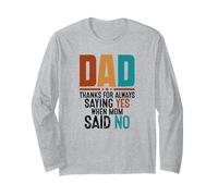 C'est drôle, Papa Qui Dit Toujours Oui Manche Longue