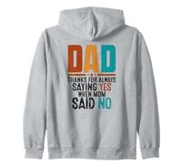 C'est drôle, Papa Qui Dit Toujours Oui Sweat à Capuche