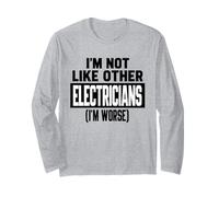 C'est drôle, Pas comme Les Autres électriciens, Je suis Pire Typographie Manche Longue