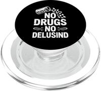 C'est drôle, Pas de Drogue, Pas d'illusion, de dire sobriété PopSockets PopGrip pour MagSafe