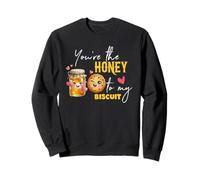C'est drôle pour la Saint-Valentin, tu ES Le Miel de Mon Mignon Biscuit Sweatshirt