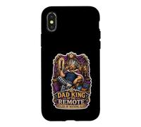 C'est drôle pour Papa, King of The Remote Ruler of Nothing Else Coque pour iPhone X/XS