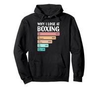 C'est drôle Pourquoi Je perds à la Boxe Sweat à Capuche