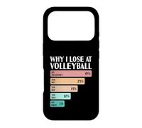 C'est drôle Pourquoi Je perds au Volley-Ball Coque pour iPhone 17 Pro
