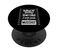 C'est drôle Quand il s'agit de Mon Enfant, Je sourirai sur ma Photo PopSockets PopGrip Adhésif