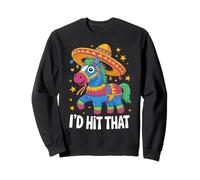 C'est drôle Que j'aie heurté ce Cheval Cinco De Mayo Sweatshirt