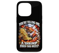 C'est drôle Que tu me racontes Une crevette frite avec ce mème de Riz Coque pour iPhone 13 Pro