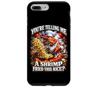 C'est drôle Que tu me racontes Une crevette frite avec ce mème de Riz Coque pour iPhone 7 Plus/8 Plus
