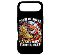 C'est drôle Que tu me racontes Une crevette frite avec ce mème de Riz Coque pour iPhone Air