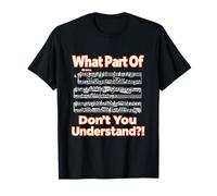 C'est drôle, Quelle Partie de la Musique tu ne comprends Pas ? T-Shirt